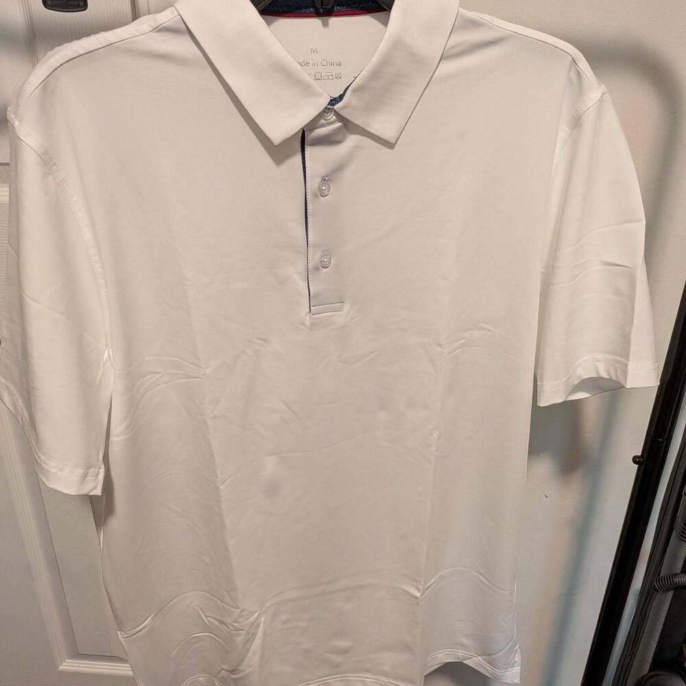 Men's White Polo-shirt